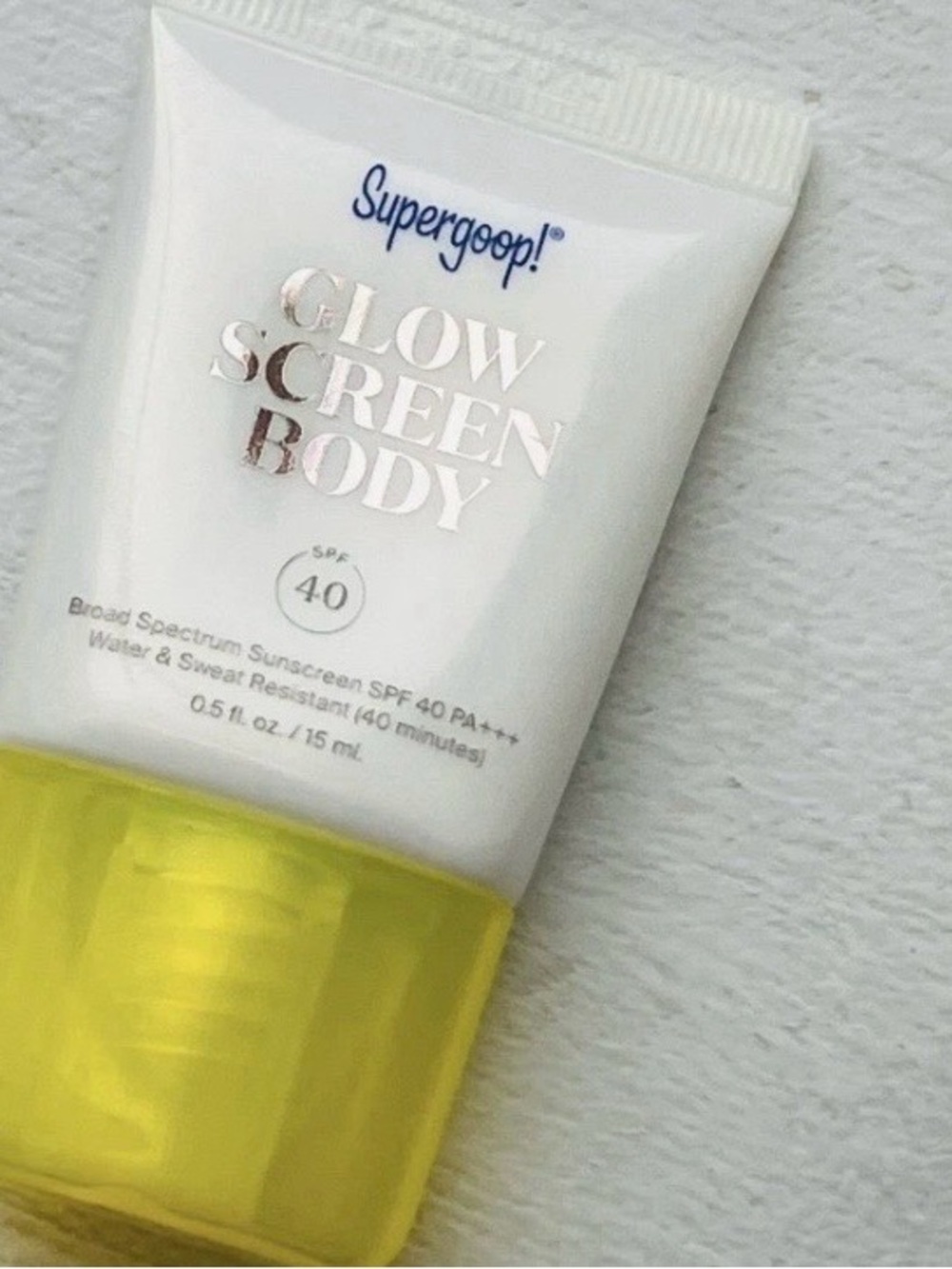 Supergoop! Glow Screen Body SPF 40 Sunscreen
